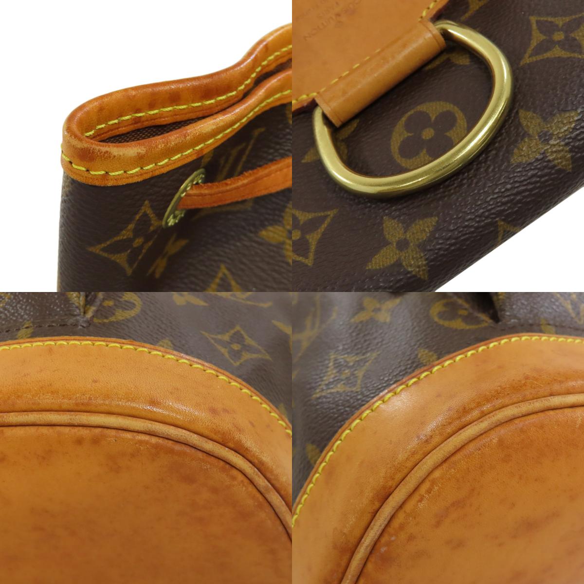 LOUIS VUITTON M51136 MontsourisMM Backpack Â· Daypack Monogram canvas Ladies [Used]