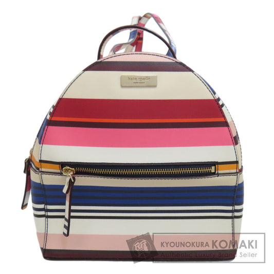 kate spade border Backpack Â· Daypack PVC Ladies [Used]