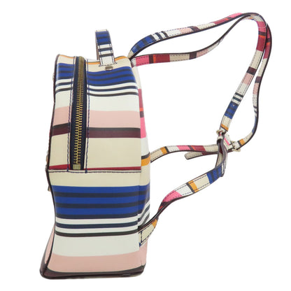kate spade border Backpack Â· Daypack PVC Ladies [Used]
