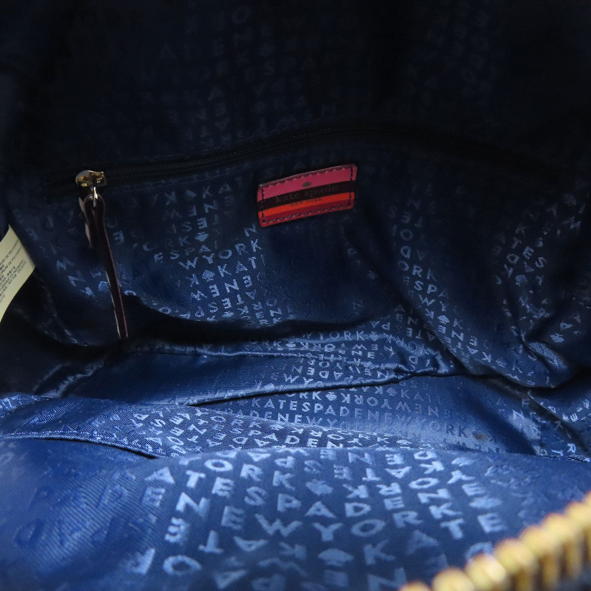 kate spade border Backpack Â· Daypack PVC Ladies [Used]