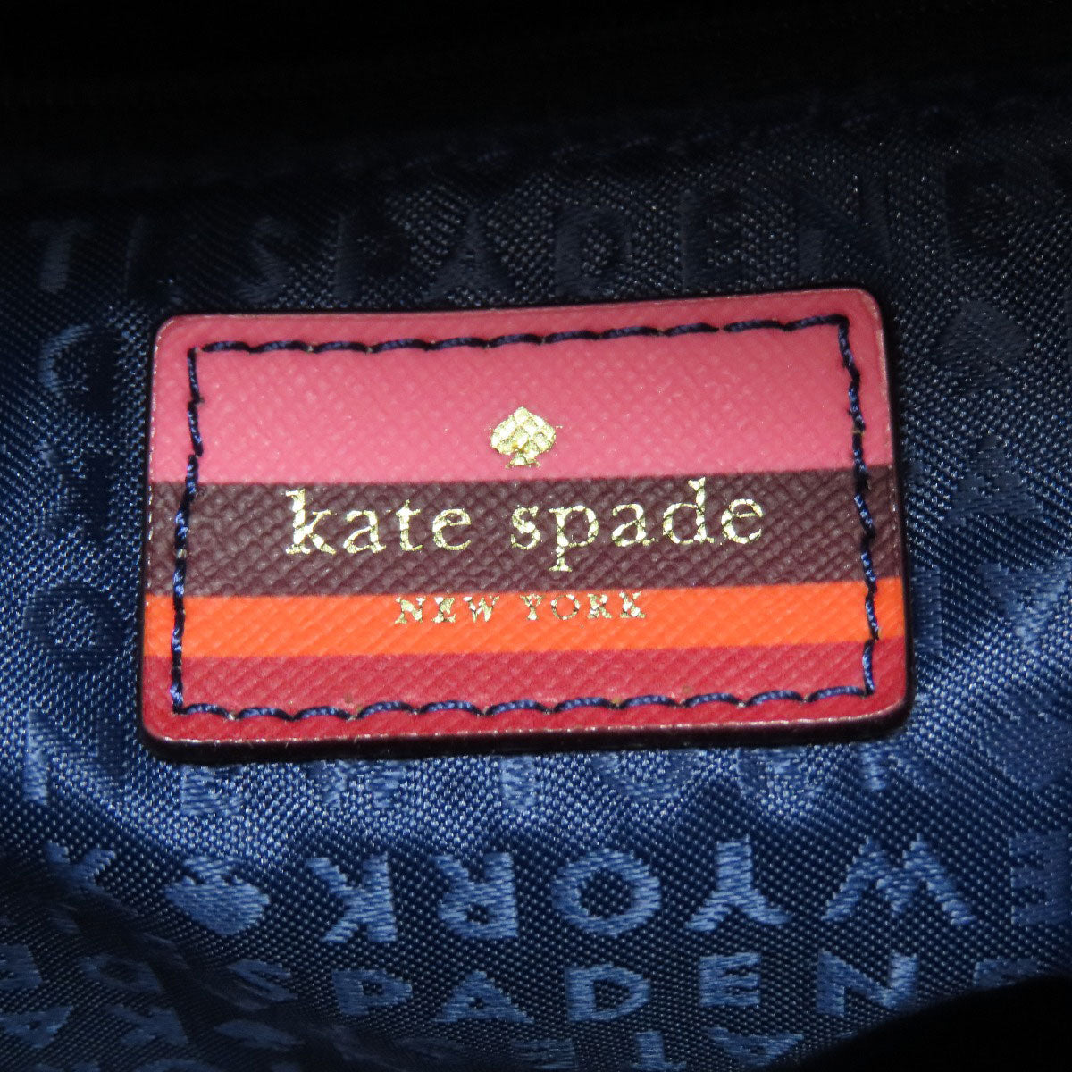 kate spade border Backpack Â· Daypack PVC Ladies [Used]