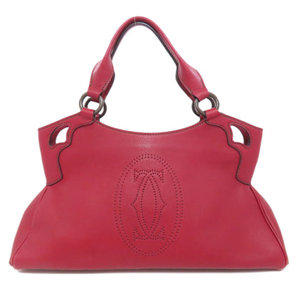 CARTIER Marcello Handbag Leather Ladies [Used]
