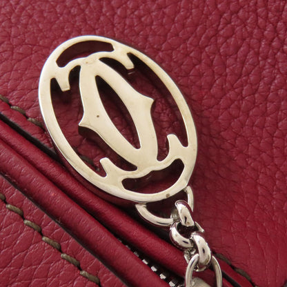 CARTIER Marcello Handbag Leather Ladies [Used]