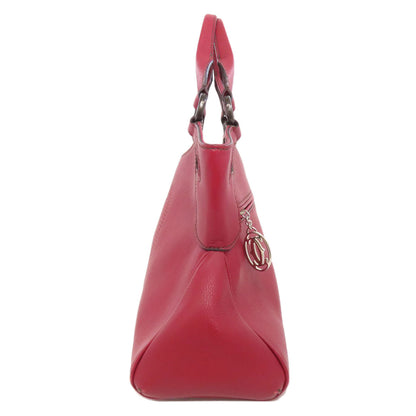 CARTIER Marcello Handbag Leather Ladies [Used]