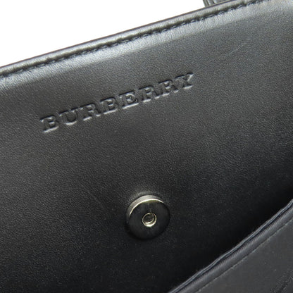 BURBERRY logo Tote Bag Nylon LeatherLadies [Used]