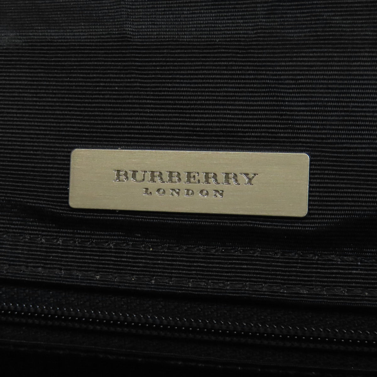 BURBERRY logo Tote Bag Nylon LeatherLadies [Used]