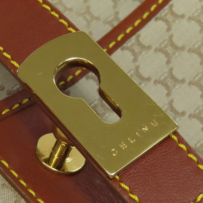 CELINE Macadam pattern Handbag Canvas Ladies [Used]