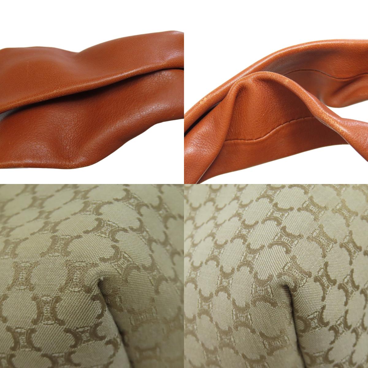 CELINE Macadam pattern Handbag Canvas Ladies [Used]