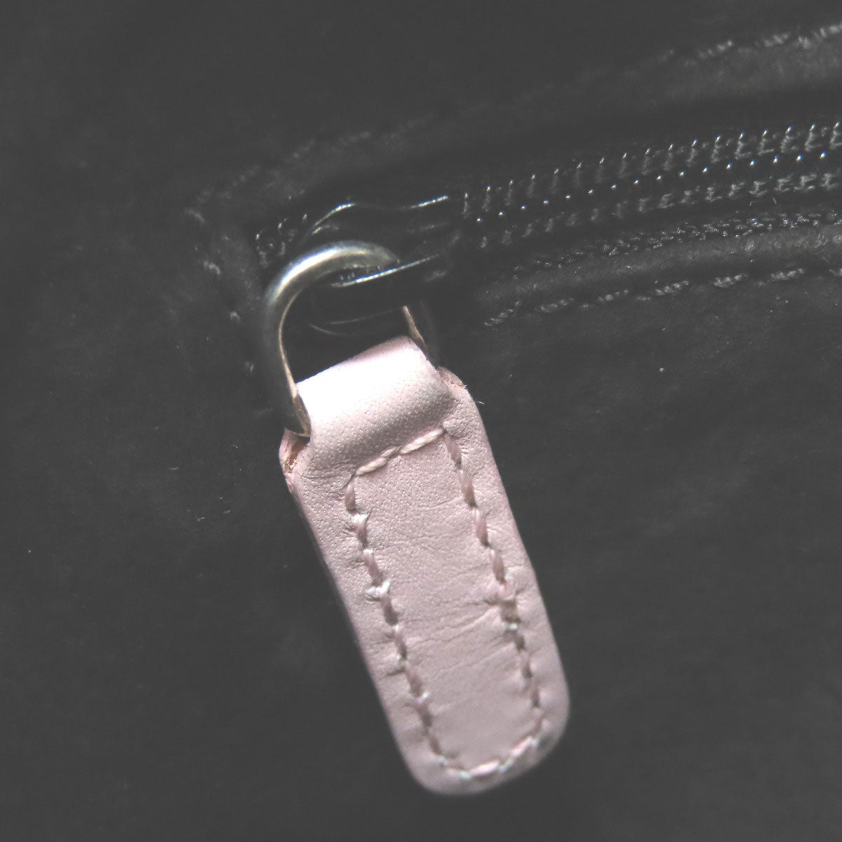 BVLGARI logo Handbag Leather Ladies [Used]