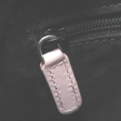 BVLGARI logo Handbag Leather Ladies [Used]