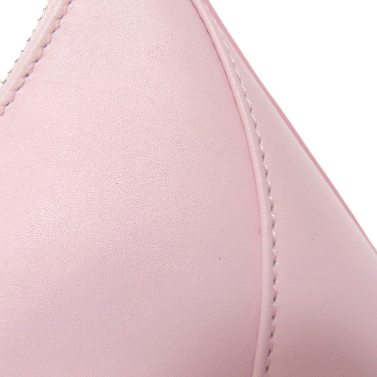 BVLGARI logo Handbag Leather Ladies [Used]