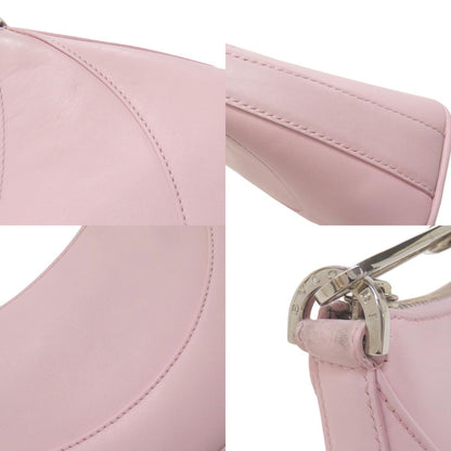 BVLGARI logo Handbag Leather Ladies [Used]