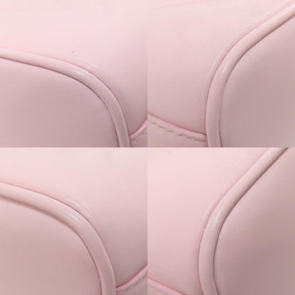 BVLGARI logo Handbag Leather Ladies [Used]