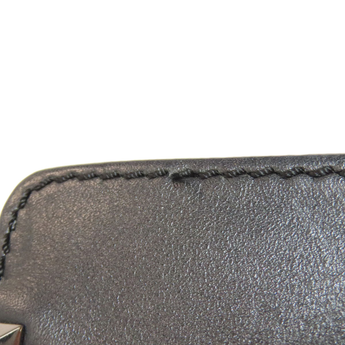 VALENTINO Studs 2WAY Handbag Leather Ladies [Used]