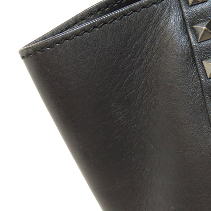 VALENTINO Studs 2WAY Handbag Leather Ladies [Used]