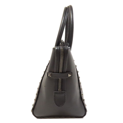 VALENTINO Studs 2WAY Handbag Leather Ladies [Used]