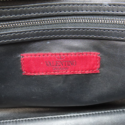 VALENTINO Studs 2WAY Handbag Leather Ladies [Used]