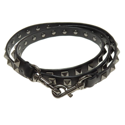 VALENTINO Studs 2WAY Handbag Leather Ladies [Used]