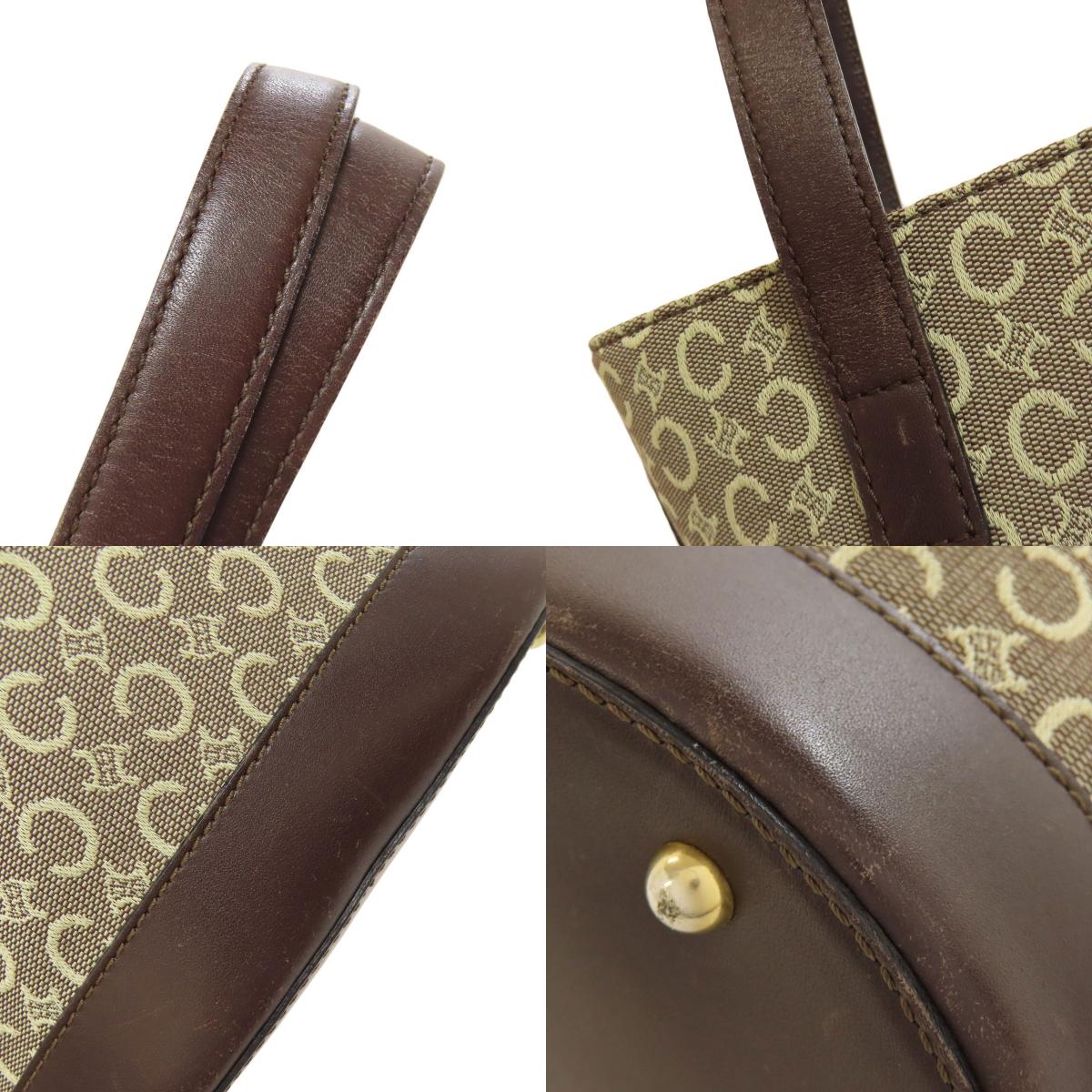 CELINE C Macadam Tote Bag Canvas Ladies [Used]