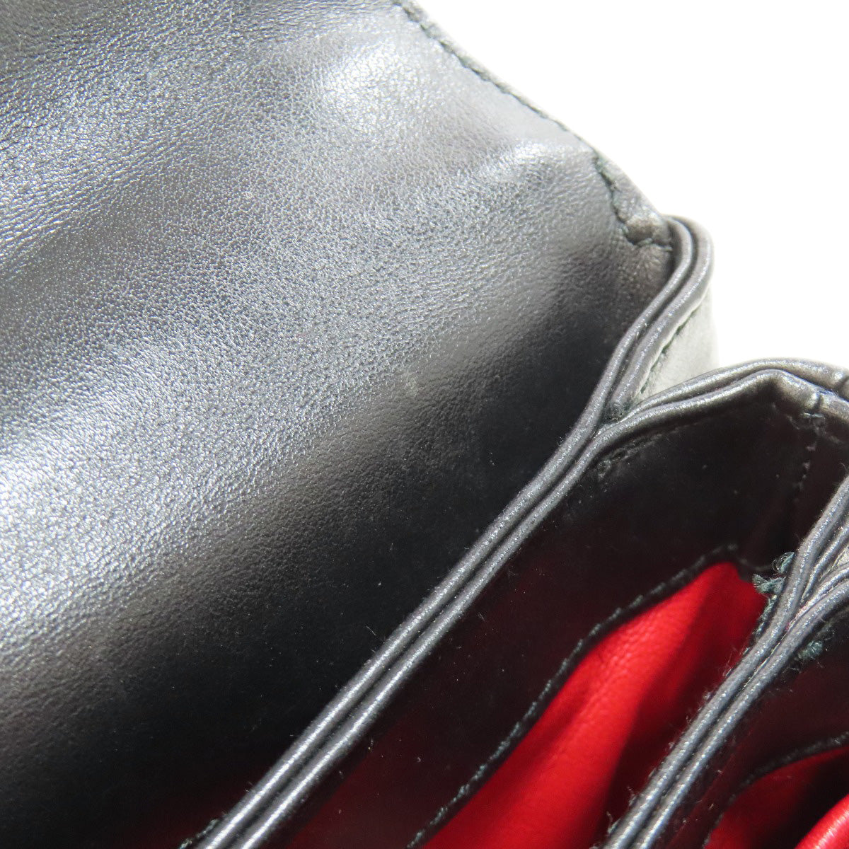 PRADA ChainShoulder Shoulder Bag Calf Ladies [Used]