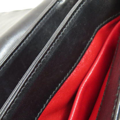 PRADA ChainShoulder Shoulder Bag Calf Ladies [Used]