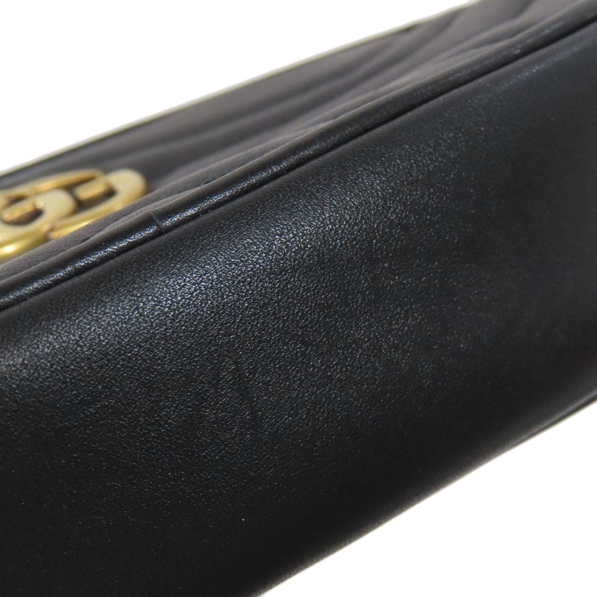 GUCCI 476484 GG Marmont Hip bag, waist bag Calf Ladies [Used]