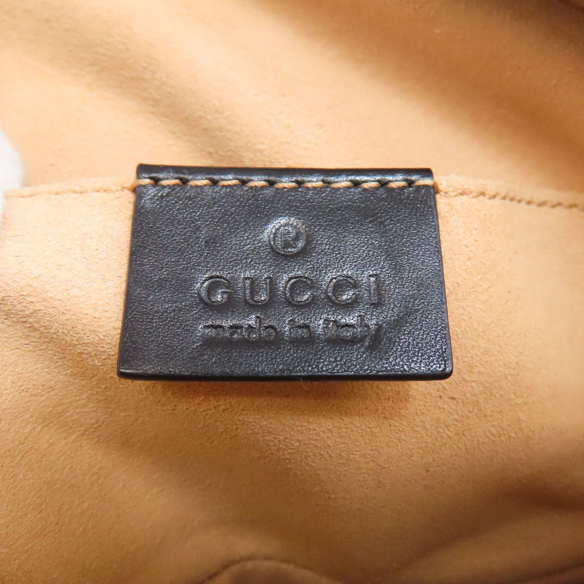 GUCCI 476484 GG Marmont Hip bag, waist bag Calf Ladies [Used]