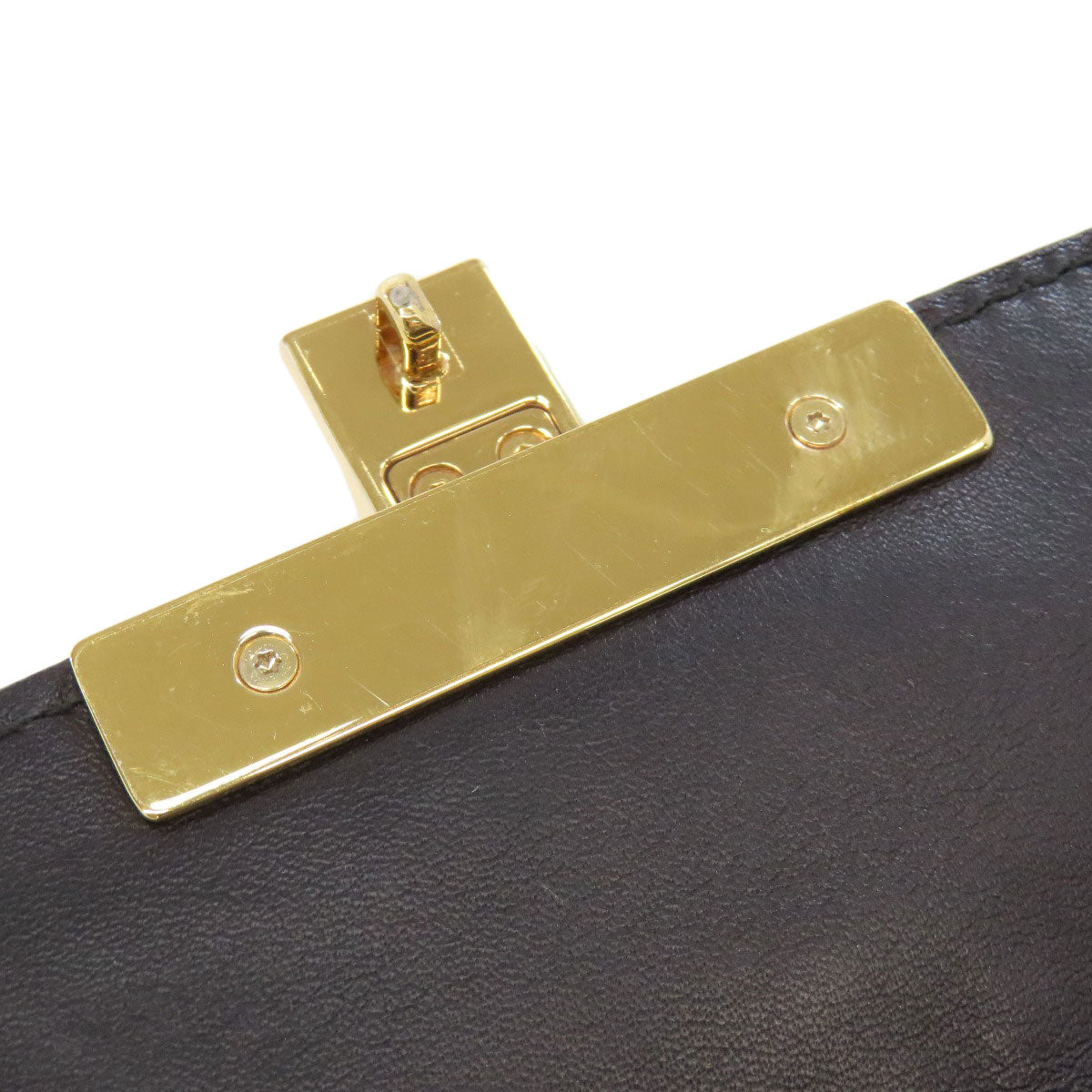 GUCCI 432182 Padlock ChainShoulder Shoulder Bag Calf Ladies [Used]