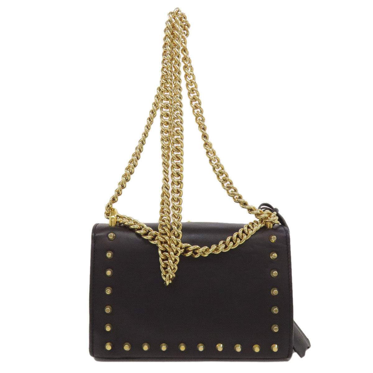 GUCCI 432182 Padlock ChainShoulder Shoulder Bag Calf Ladies [Used]