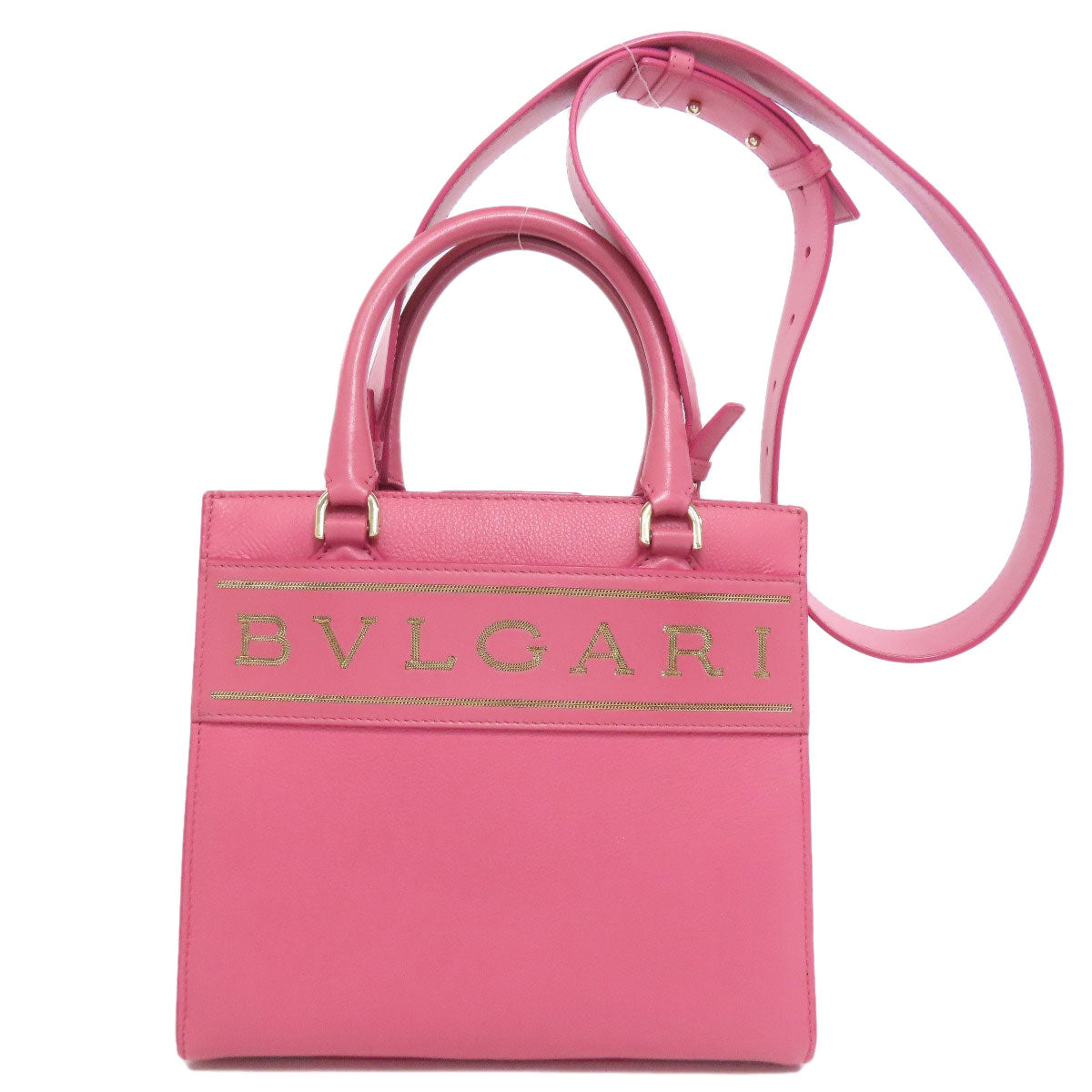 BVLGARI 2WAY Handbag Calf Ladies [Used]