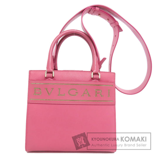 BVLGARI 2WAY Handbag Calf Ladies [Used]