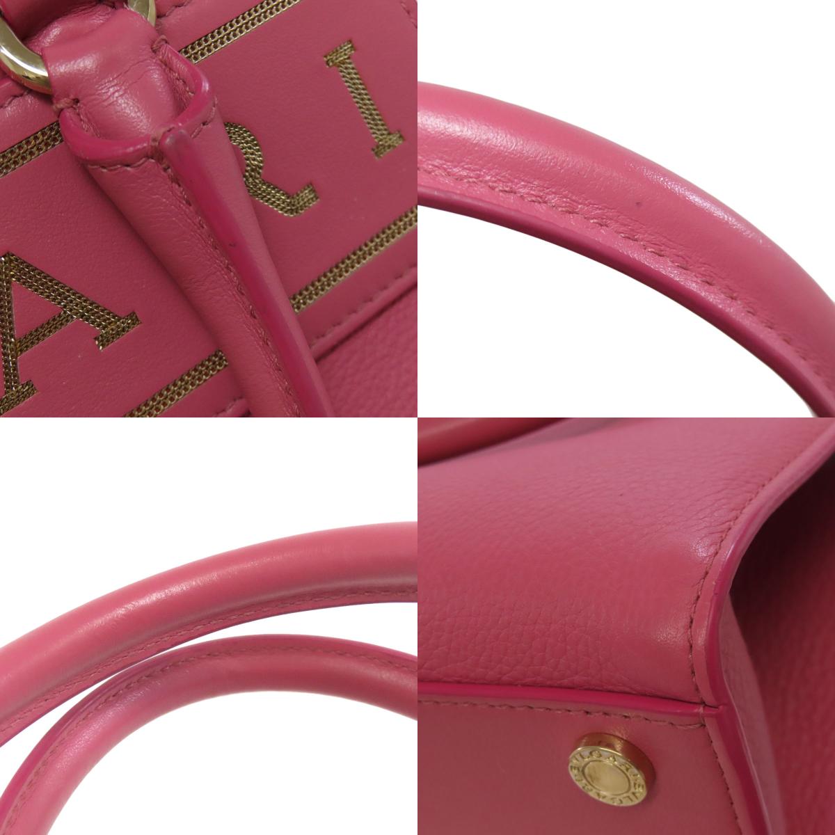 BVLGARI 2WAY Handbag Calf Ladies [Used]