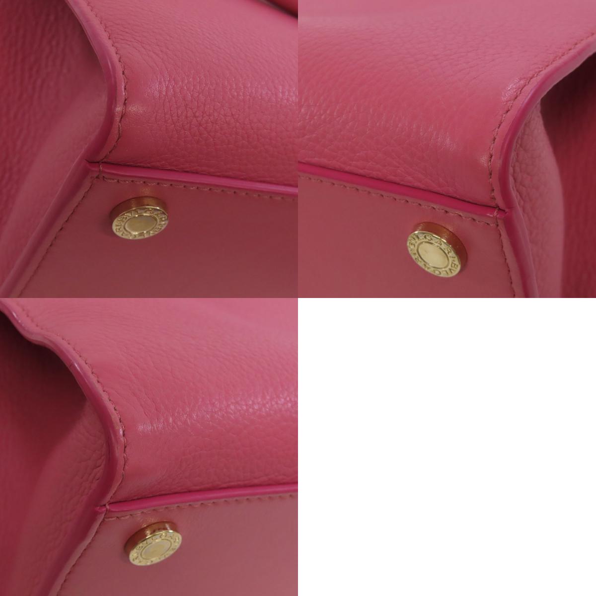 BVLGARI 2WAY Handbag Calf Ladies [Used]