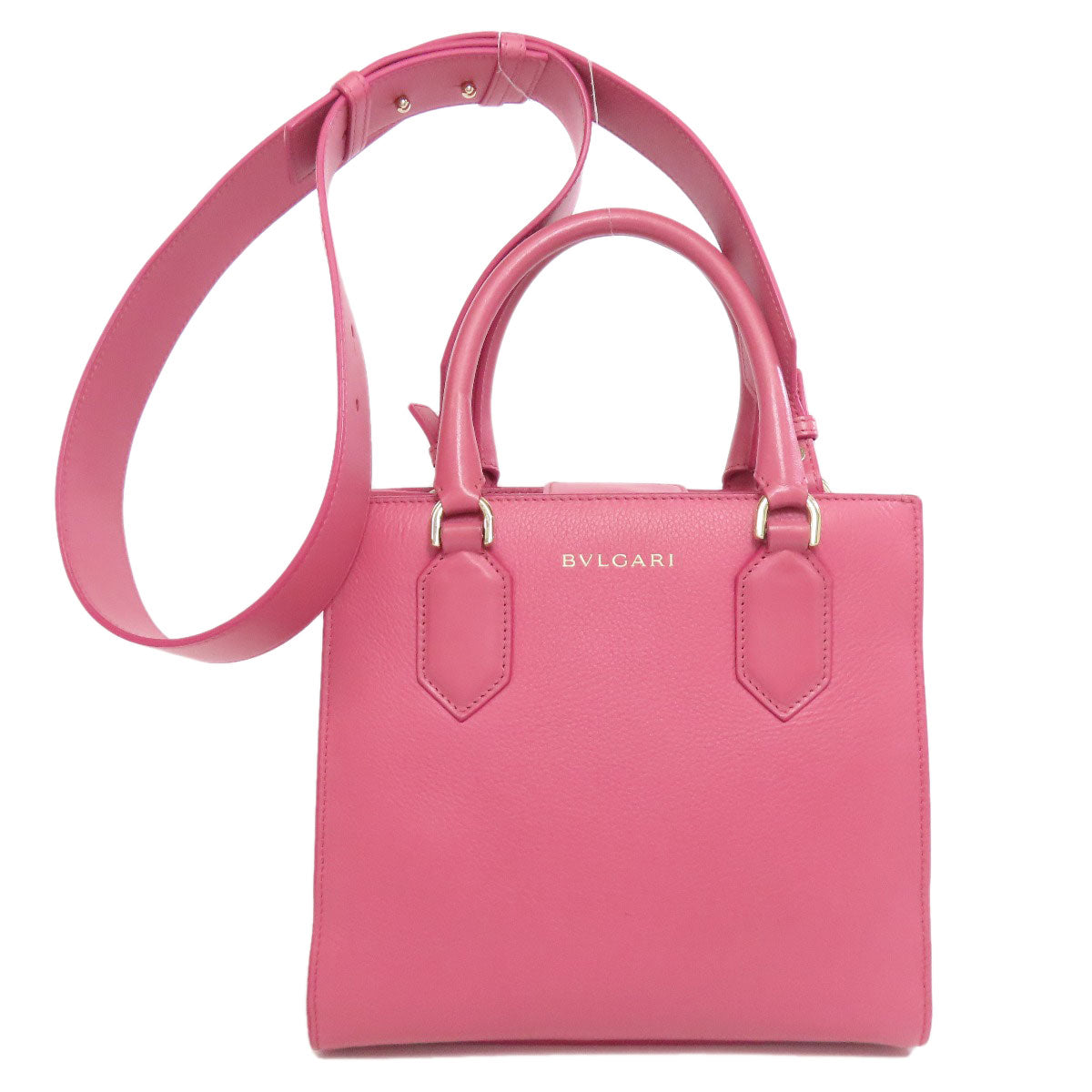 BVLGARI 2WAY Handbag Calf Ladies [Used]