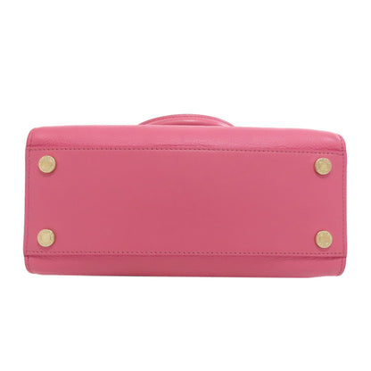 BVLGARI 2WAY Handbag Calf Ladies [Used]