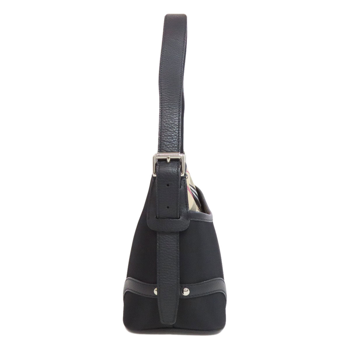 BALLY Nova Check one belt Shoulder Bag Nylon Ladies [Used]