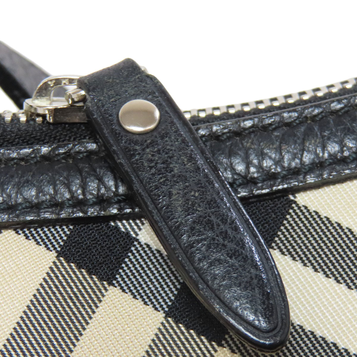 BALLY Nova Check one belt Shoulder Bag Nylon Ladies [Used]