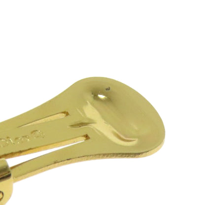 CHRISTIAN DIOR Rhinestone Earring Metal Ladies [Used]