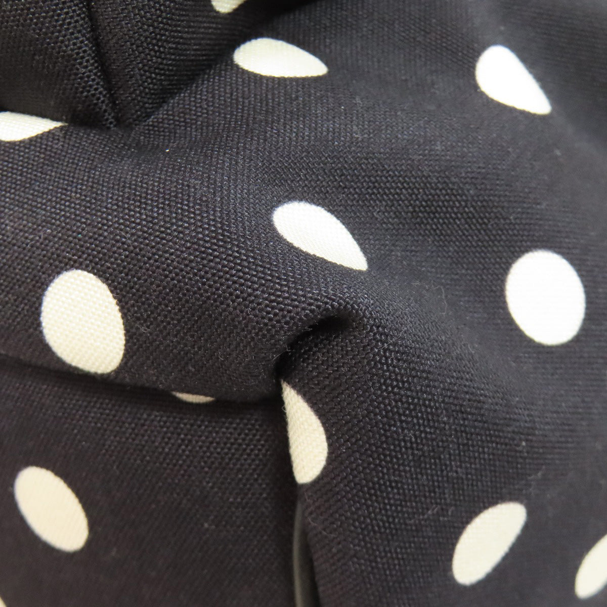 SAINT LAURENT Dot pattern Backpack Â· Daypack Canvas Ladies [Used]