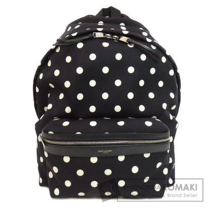 SAINT LAURENT Dot pattern Backpack Â· Daypack Canvas Ladies [Used]