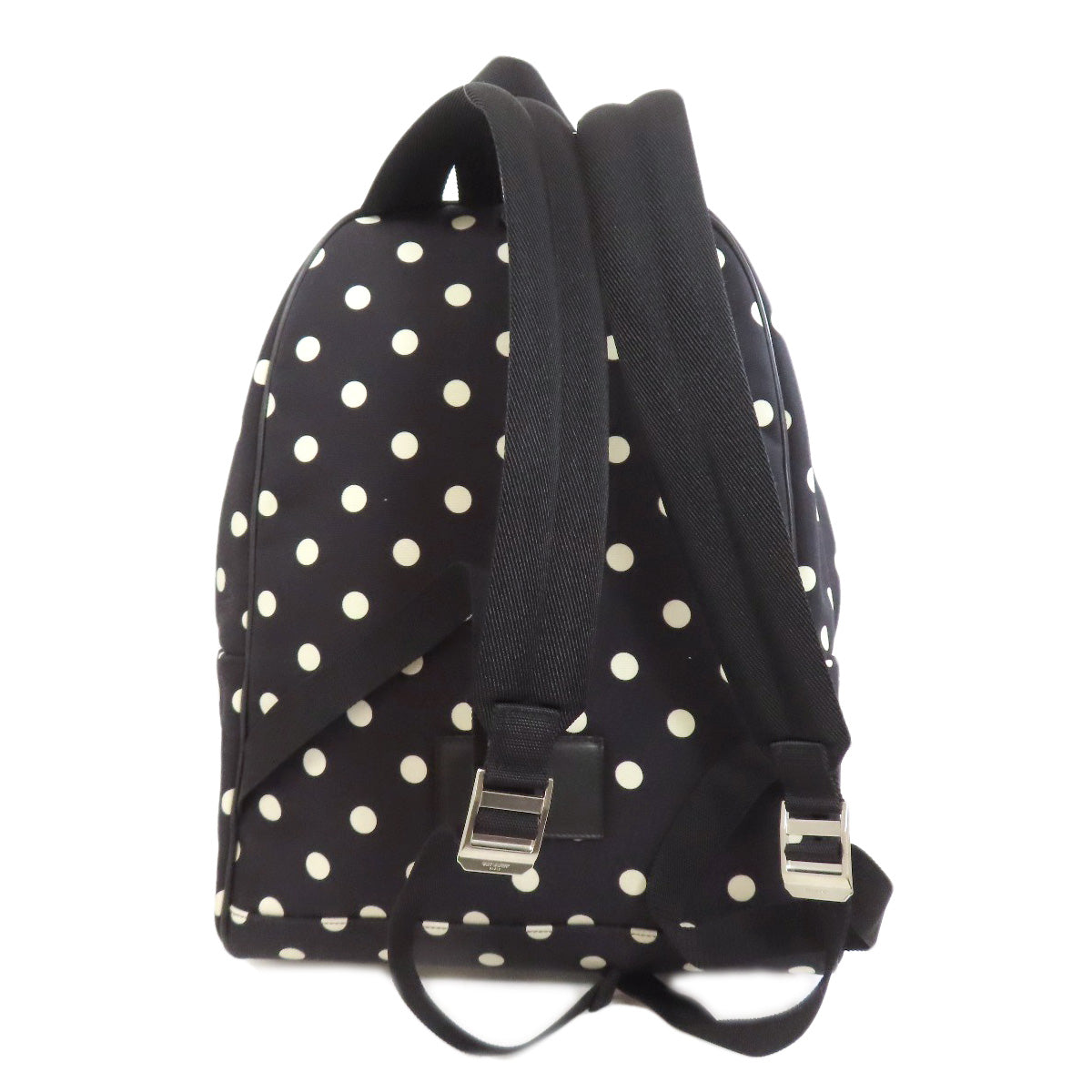 SAINT LAURENT Dot pattern Backpack Â· Daypack Canvas Ladies [Used]