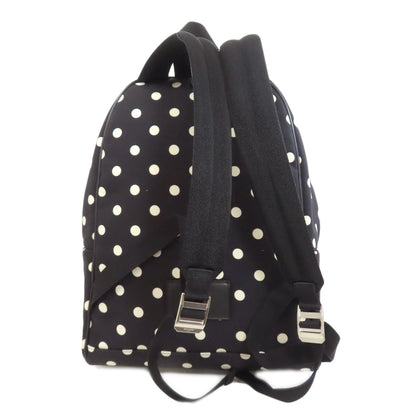 SAINT LAURENT Dot pattern Backpack Â· Daypack Canvas Ladies [Used]