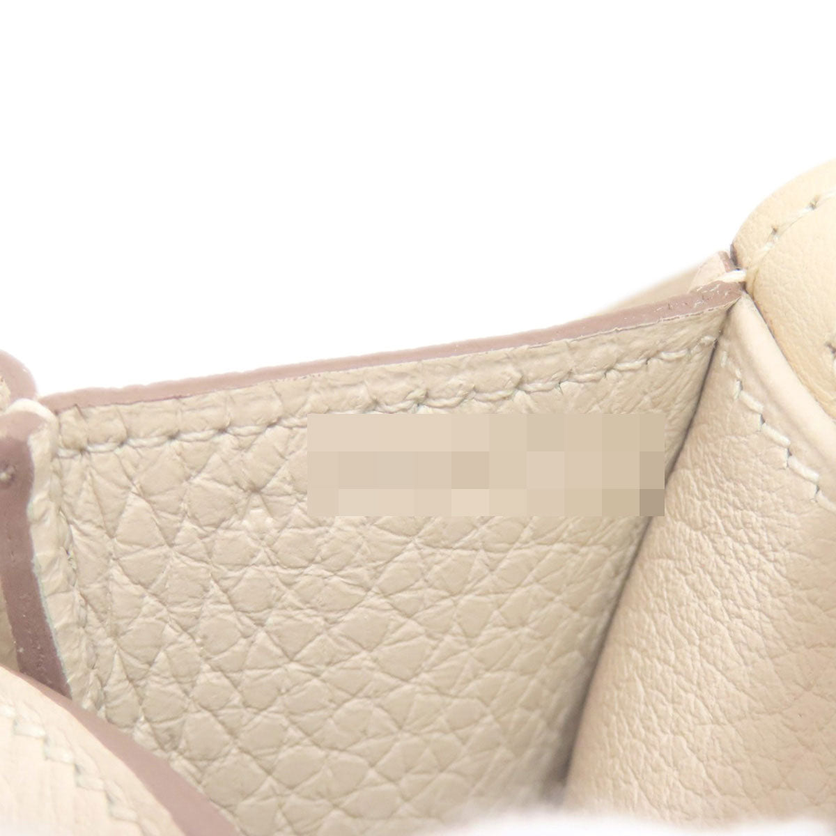 HERMES Arzan 31 SilverHardware Handbag Taurillon Clemence Ladies [Used]