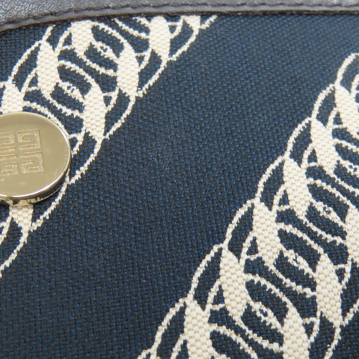 GIVENCHY logo Tote Bag Canvas Ladies [Used]