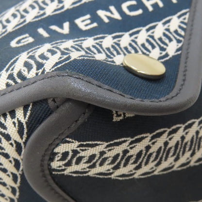 GIVENCHY logo Tote Bag Canvas Ladies [Used]