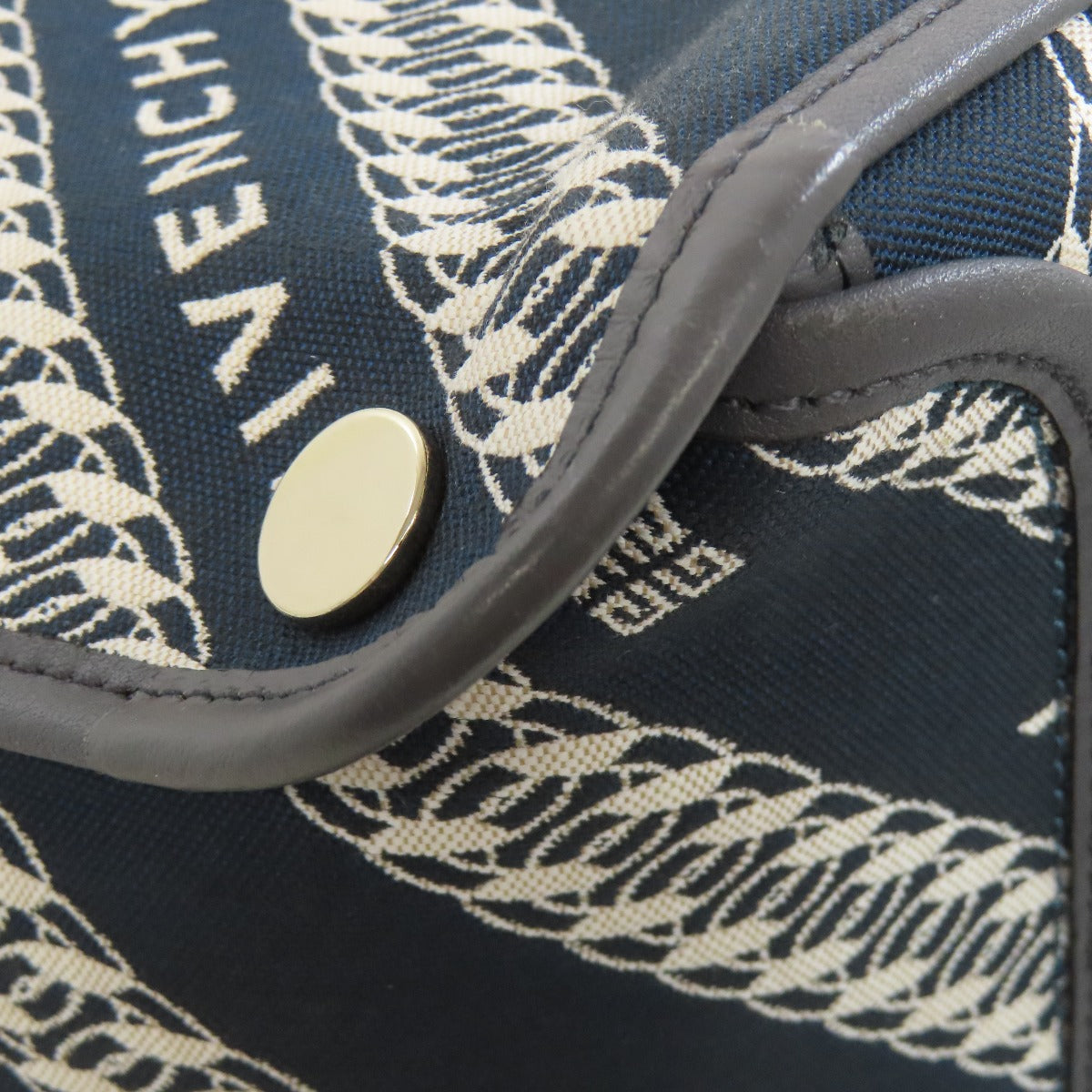 GIVENCHY logo Tote Bag Canvas Ladies [Used]