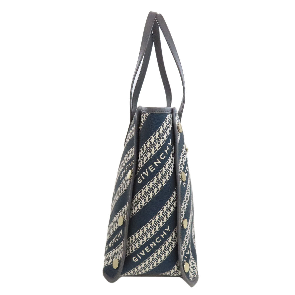 GIVENCHY logo Tote Bag Canvas Ladies [Used]