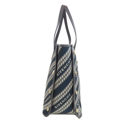 GIVENCHY logo Tote Bag Canvas Ladies [Used]
