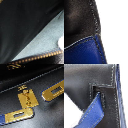 HERMES Kelly 32 Outside Stitching GoldHardware Handbag Box calf Ladies [Used]