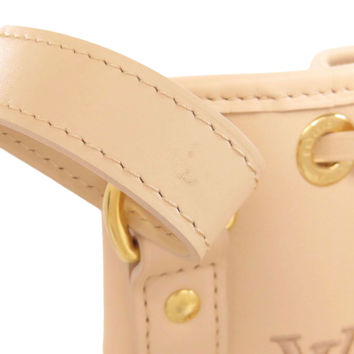 LOUIS VUITTON M22861 Petit Noe Broderie Anglaise Handbag Calf Ladies [Used]